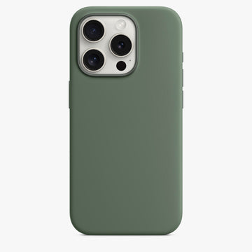 Silicon Case with MagSafe — Green